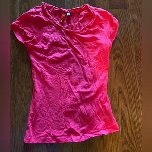 Fuschia T shirt